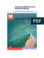 M Advertising 2nd Edition Arens Solutions Manual