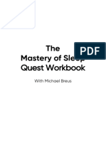 The Mastery of Sleep: Quest Workbook