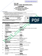 ECAT 1 Past Papers PakLearningSpot