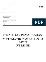 Matematik Tambahan K2 - Versi BI