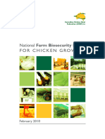 National Farm Biosecurity Manual For Chicken Growers