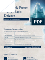Prehistoric Frozen World Thesis Defense by Slidesgo