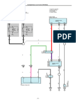 Toyota Corolla 2022 M20A FKB - TDB - Faróis Controle Do Nível Diagrama Elétrico PDF