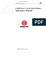 Wechai WP12 Engine Maintenance Manual