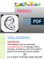 Vital Statistics