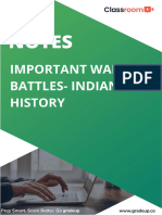 Important Wars Battles Indian History 89