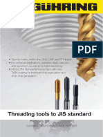 Catalogo Machuelos Threading Tools To Jis Standard