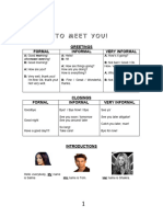 Study Guide 1 Greetings Titles Countries and Nationalities To Be Possessive Adjectives Ordinal Numbers 1195212