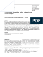 Ranasinghe Et Al 2020 Prealbumin The Clinical Utility and Analytical Methodologies