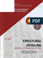 CVET 10052 - Structural Detailing