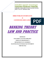 Banking Theory Law and Practice: Directorate of Distance & Continuing Education