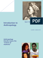 W1 Introduction To Anthropology