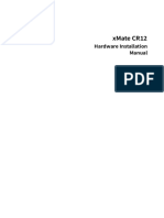 Xmate CR12 Hardware Installation Manual