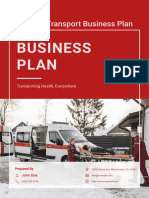 Medical Transport Business Plan Example