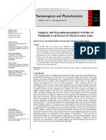 Analgesic and Neuropharmacological Activ