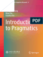 Introduction To Pragmatics