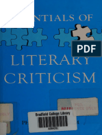 Essentials of Literary Criticism