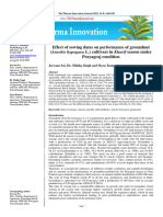 Effect of Sowing Dates On Performance of Groundnut (Arachis Hypogaea L.) Cultivars in Kharif Season Under Prayagraj Condition