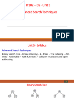 IT202-DS-Unit 5 - Advanced Search Techniques