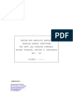 Analysis Report Tensile Canopy - HOCKEY STADIUM - R0 - A