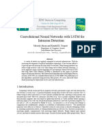 Convolutional Neural Networks With LSTM For Intrusion Detection