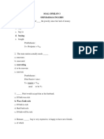 SOAL+KUNCI B. INGGRIS SMP 3rdOPSILON