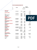 Tel Directory IITM