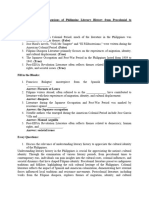 REVIEWER ENG 3 SHS 21st Century Lit For The Philippines and The World