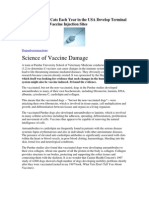 Science of Vaccine Damage