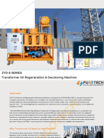 ZYD S Transformer Oil Decoloring Machine 1