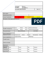 Near Miss Report