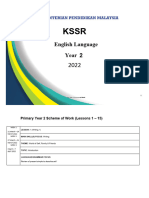 RPT 2022 Bahasa Inggeris Tahun 2 CEFR