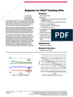 ISL6363 - Multiphase PWM Regulator For VR12™ Desktop CPUs