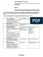 Basic Diagnostic Procedure