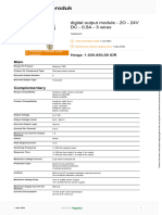 Schneider Electric - Modicon-TM5-IP20-modular-I-O-system - TM5SDO2T