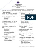 Grade 6 Fourth Periodical Test in English 6