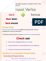 Phrasal Verbs Collocations