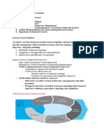 Assessment of Internal Control Word