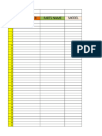 1.parts Stock Control Sheet V.1