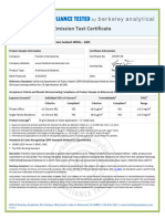 VOCEmissionsCertificate TB100Silicone2601 White