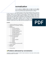 Database Normalization: Problems Addressed by Normalization