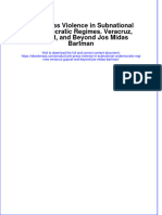 Anti Press Violence in Subnational Undemocratic Regimes Veracruz Gujarat and Beyond Jos Midas Bartman Full Chapter