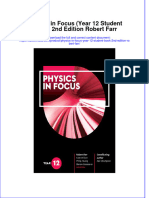 Physics in Focus Year 12 Student Book 2Nd Edition Robert Farr Download PDF Chapter