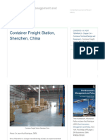 Container Freight Station, Shenzhen, China - Port Economics, Management and Policy