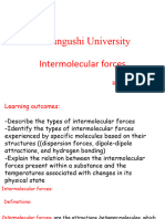 Mulungushi University-Intermolecular Forces