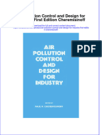 Textbook Air Pollution Control and Design For Industry First Edition Cheremisinoff Ebook All Chapter PDF