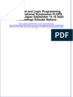 Full Chapter Functional and Logic Programming 15Th International Symposium Flops 2020 Akita Japan September 14 16 2020 Proceedings Keisuke Nakano PDF