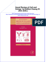 Full Chapter International Review of Cell and Molecular Biology 1St Edition Kwang W Jeon Eds PDF