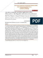 The Effect of Dolomite and Silicon Application On Rice (Oryza Sativa Cv. Situ Bagendit) Cultivation On Its Performance