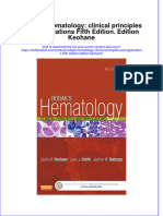 PDF Rodaks Hematology Clinical Principles and Applications Fifth Edition Edition Keohane Ebook Full Chapter